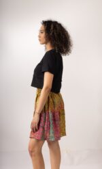 Mustard/pink φούστα - Image 5