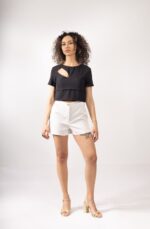 Λευκό shorts