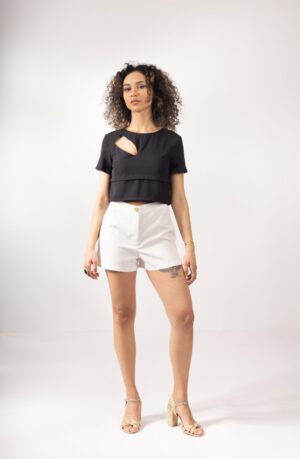 Λευκό shorts