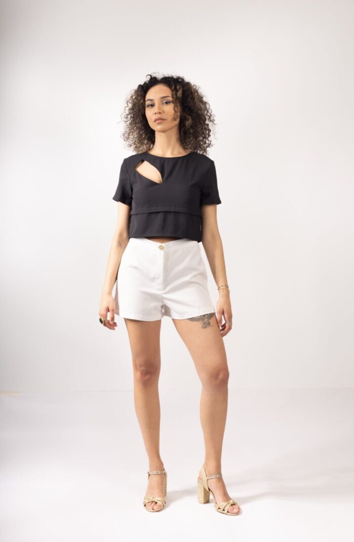 Λευκό shorts - Image 1