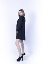 Μαύρο αμπίρ φόρεμα - Image 4