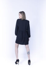 Μαύρο αμπίρ φόρεμα - Image 5