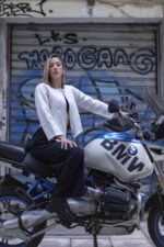 Ιβουάρ ασύμμετρο σακάκι - Image 2