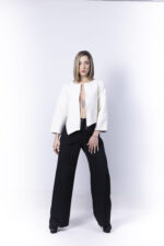 Ιβουάρ ασύμμετρο σακάκι