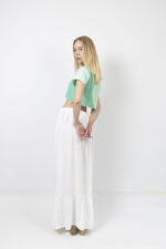 Βεραμάν crop top με neon λεπτομέρεια - Image 5