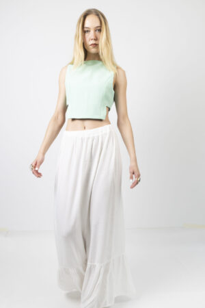 Βεραμάν top με ακάλυπτα πλαϊνά