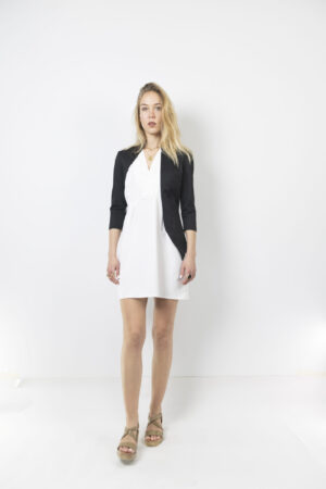 Μαύρο ασύμμετρο σακάκι