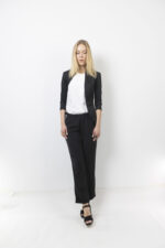 Μαύρο ασύμμετρο σακάκι - Image 2