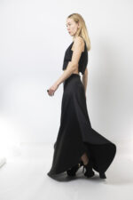 Μαύρο top με ακάλυπτα πλαινά - Image 8