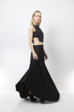 Μαύρο top με ακάλυπτα πλαινά - Image 9