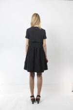 Μαύρο cut-out φόρεμα - Image 4